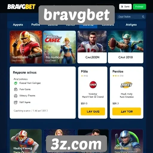 Funcionalidades do site bravgbet para jogadores iniciantes